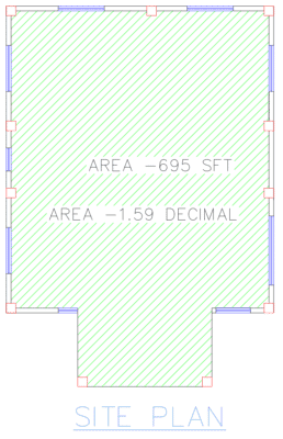 Low cost 1 story 3d house design & floor plan