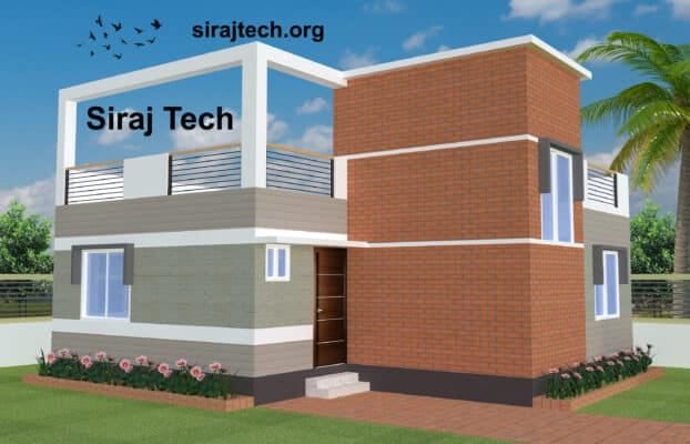low budget modern 3 bedroom house design | তিন রুমের বাড়ির নকশা