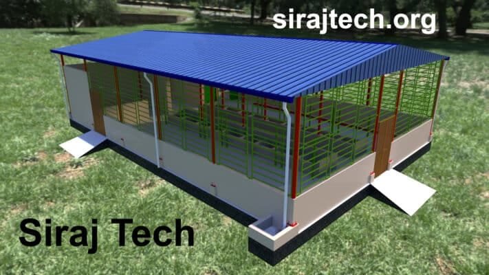 Cow shed design - আধুনিক গরুর খামারের ডিজাইন