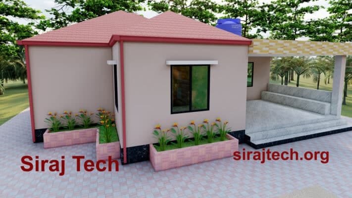 আধুনিক টিনশেড বাড়ির ডিজাইন