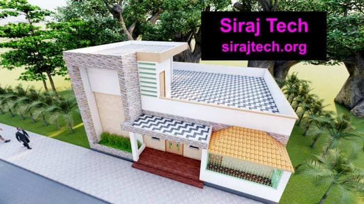 modern house design, house plan drawing