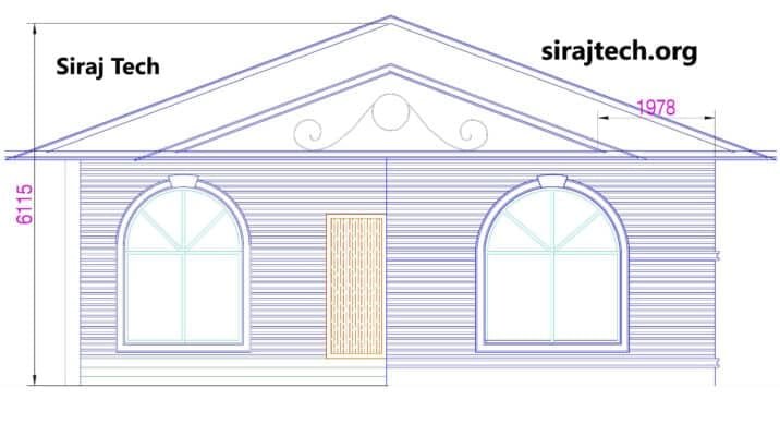 4 bedroom house design in Bangladesh - বিল্ডিং ডিজাইন নকশা