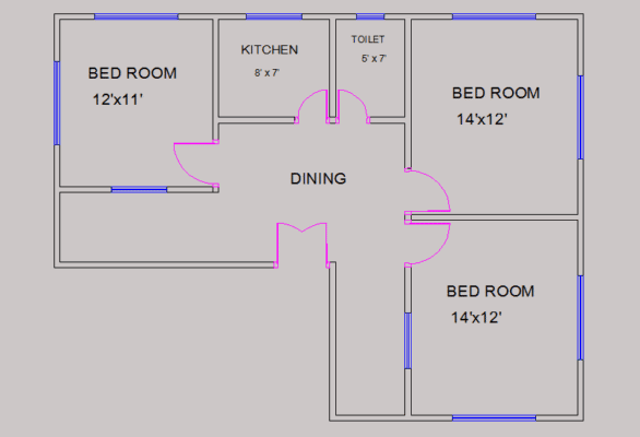 L Size House Plans