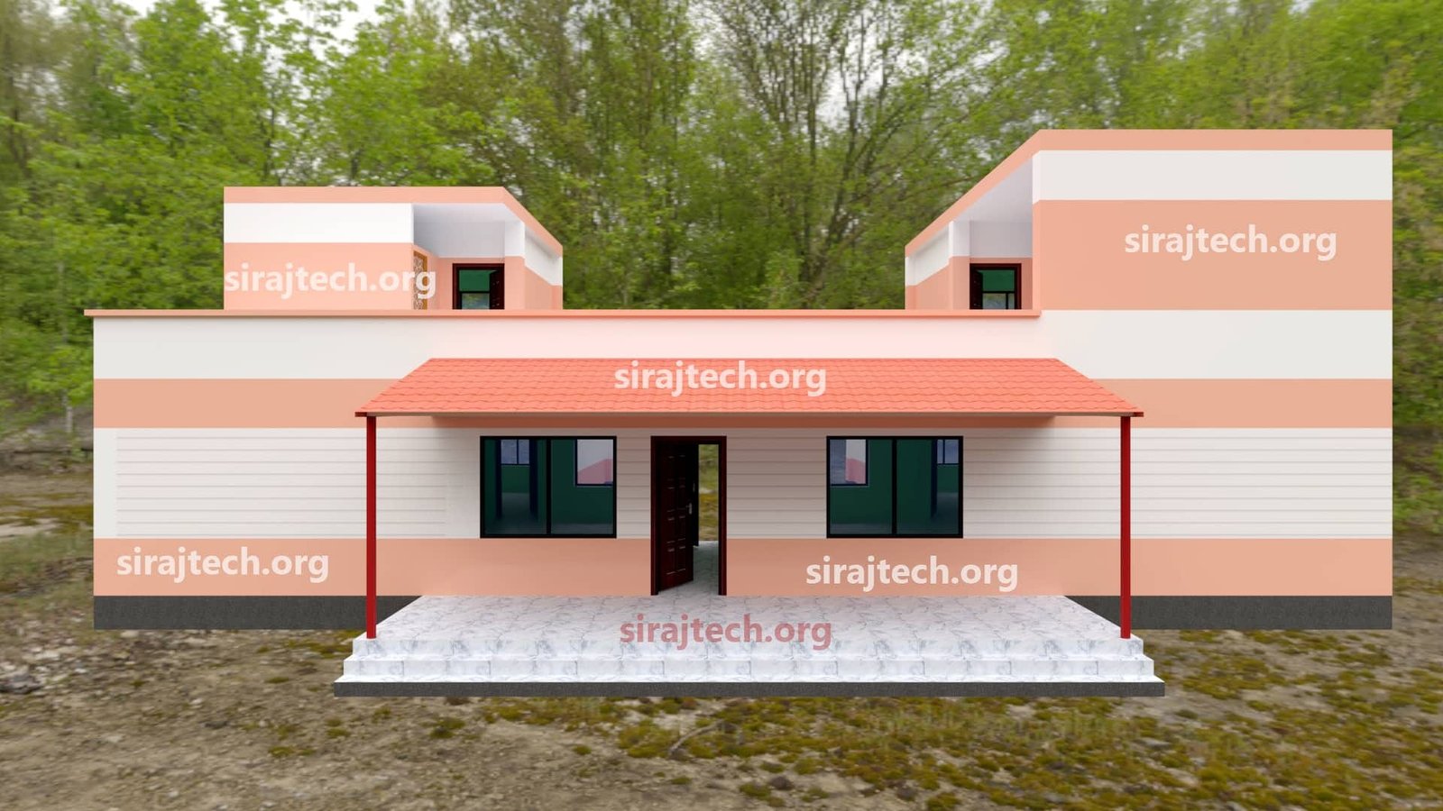 U Shaped 2 Story House Plans | দোতলা বাড়ির ডিজাইন | আধুনিক বাড়ির ডিজাইন