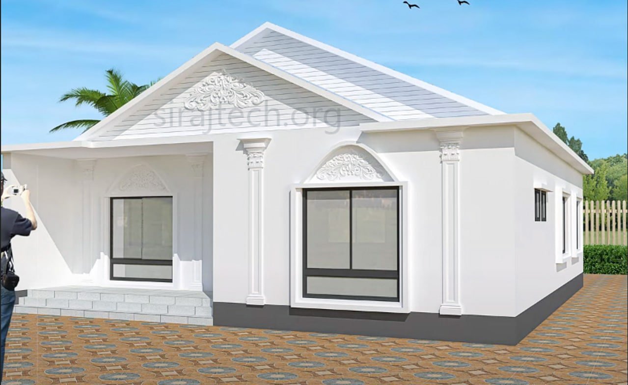 Low cost simple 4 bedroom House Plans