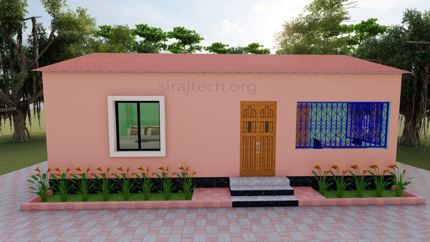New house design in village
