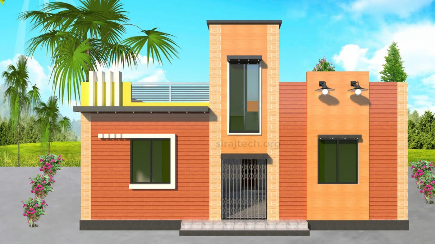3d house plans 2 bedroom