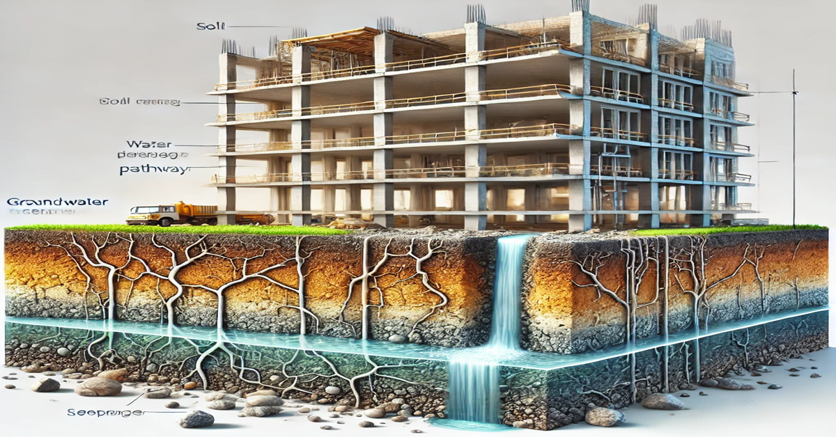 Protect Building Foundation from Water Damage - পানি থেকে বাড়ির ফাউন্ডেশন রক্ষা করার উপায়